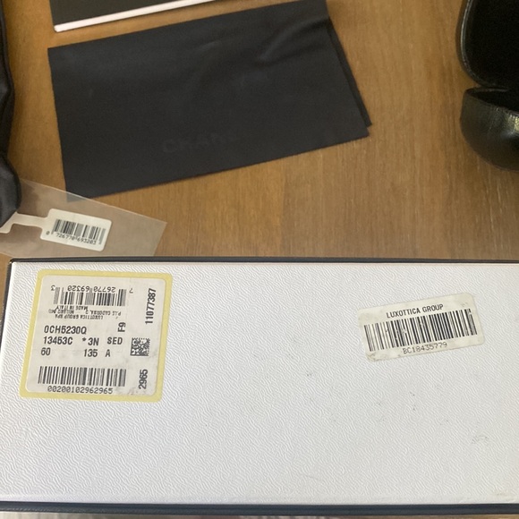 Chanel Square Summer CC Sunglasses 5230-Q Black - Picture 9 of 9